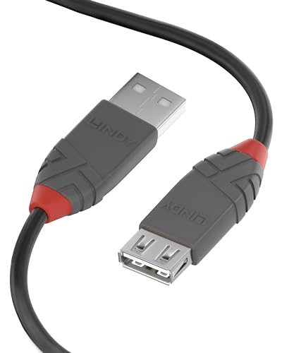 LINDY Rallonge USB 2.0 type A Anthra Line 3m