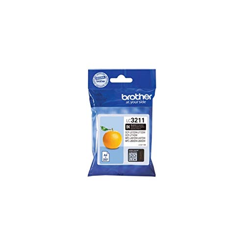 BROTHER LC3211Y Yellow ink cartridge with a capacity of 200 pages