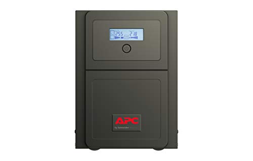 APC Easy UPS SMV SMV750CAI UPS AC 220/230/240V 525Watt 750VA 7Ah USB RS-232 output connectors 6