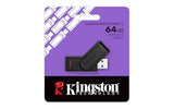 KINGSTON 64Go Portable USB 3.2 Gen 1 DataTraveler Exodia S Black/Black