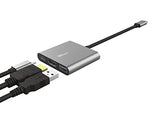 TRUST Adaptateur DALYX USB-C 3 en 1 HDMI USB USB-C
