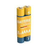 ANSMANN Piles alcalines 1510-0005 LR61 AAAA - blister de 2