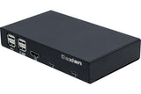 DEXLAN Switch KVM 2 Ports USB-C vers console HDMI 4K@60 / USB-A