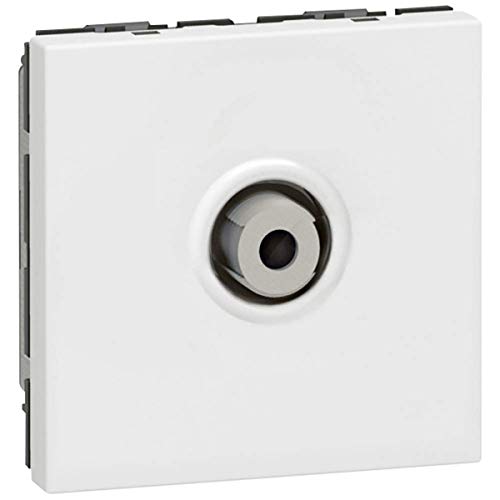 LEGRAND Plastron Mosaic 45x45 Prise TV / Sat Type F