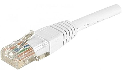 Cordon RJ45 catégorie 6 U/UTP blanc CCA - 15 m