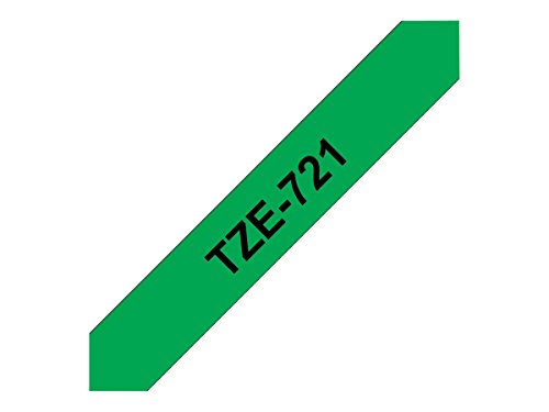BROTHER P-TOUCH TZE-S151 noir sur clear 24mm extra gluey
