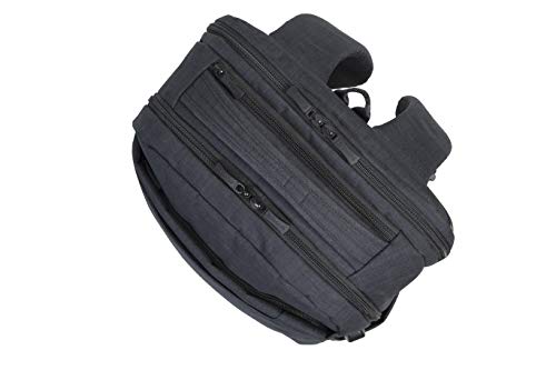 Sac à dos business  17,3", Port USB-A, Polyester ECO noir ch