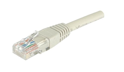 Cordon RJ45 catégorie 6 U/UTP gris CCA - 0,3 m
