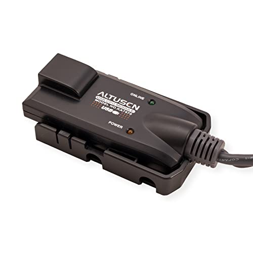 ATEN KA7570-AX câble kvm Noir, Bleu, Métallique