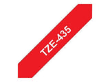BROTHER P-TOUCH TZE-222 rouge sur blanc 9mm