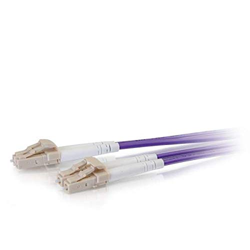 Cbl/2m LC/LC OM4 LSZH Fibre Patch-Violet