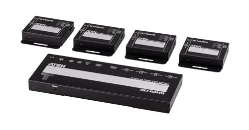 ATEN VS1824KIT DISTRIBUTEUR 4PORTS HDMI 4K SUR RJ45  AVEC RE