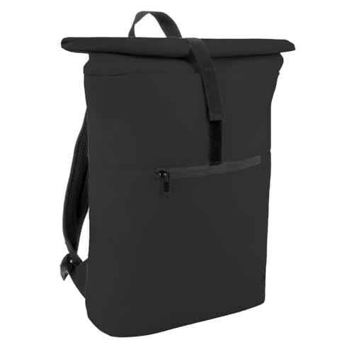 MOBILIS Sac à dos Rolltop 14-16" noir, 16L