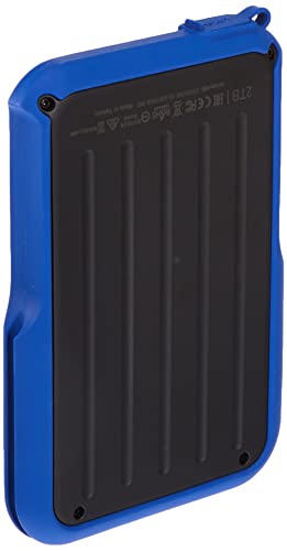 SILICON POWER External HDD Armor A66 2.5p 2To USB 3.2 IPX4 Blue