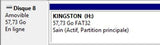 KINGSTON 128Go USB3.2 Gen1 DataTraveler Exodia Black + Yellow