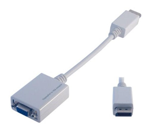 MCL Convertisseur cable Display/VGA Displayport to VGA converter 10 cm (P)