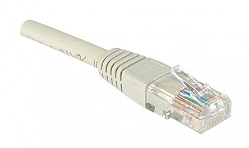 Cordon RJ45 catégorie 6 U/UTP gris CCA - 2 m