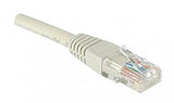 Cordon RJ45 catégorie 6 U/UTP gris CCA - 3 m