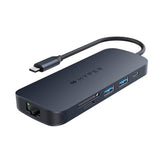 TARGUS HyperDrive EcoSmart Gen.2 Universal USB-C 8-in-1 Hub w 140 W PD3.1 Power Pass-thru