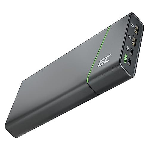Green Cell PowerPlay Ultra banque d'alimentation électrique Lithium-Ion (Li-Ion) 26800 mAh Graphite