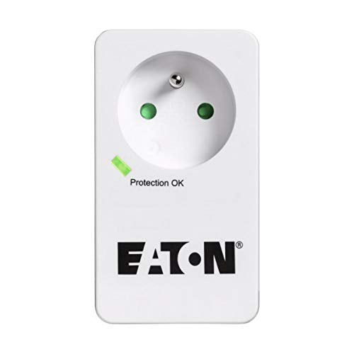 EATON Protection surtension - 4000 W - 1 sortie 220 - 250 V - Noir, Blanc (PB1F)