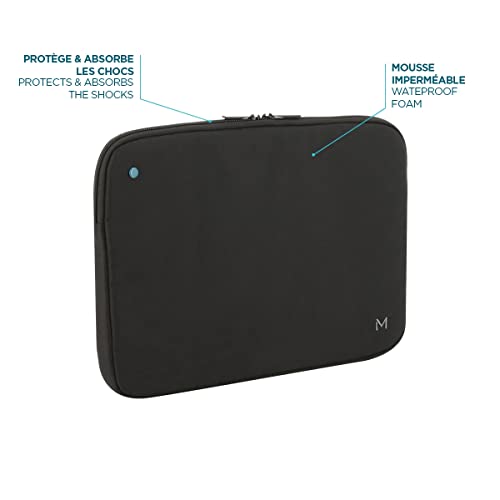 MOBILIS Housse Ordinateur Éco-Conçue TheOne 12.5-14" - 45% recyclé - Noir