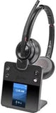 POLY SAVI 8420 Office -M Casque DECT+ socle 2 écouteurs