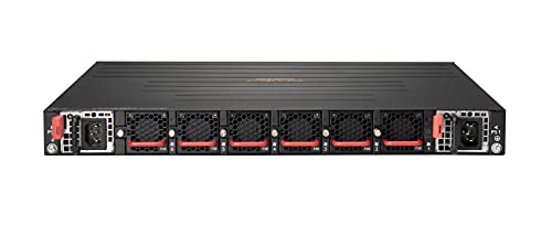 HPE Aruba 8325-32C 32-port 100G QSFP+/QSFP28 Front-to-Back 6 Fans and 2 Power Supply Bundle EU en