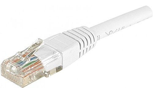 Cordon RJ45 catégorie 6 U/UTP blanc - 15 m