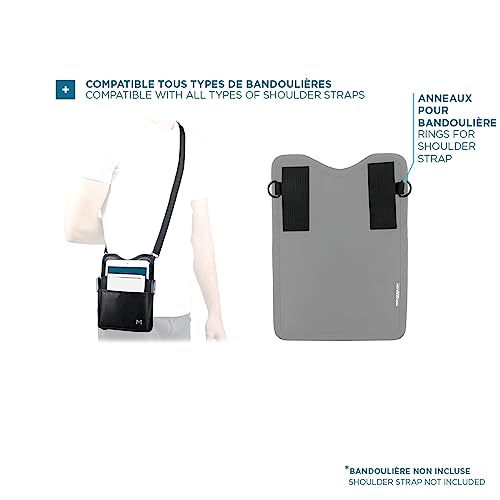 MOBILIS Étui de smartphone Holster 8-9"+ Ceinture + Passant + Poche accessoires