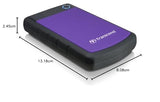 TRANSCEND 4To Disque dur externe 2.5p - Anti-choc Violet