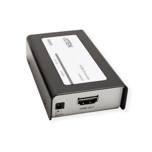 Récepteur HDMI Cat 5 (1080p@40m) - 1920 x 1200 pixels - Récepteur AV - 60 m - Avec fil - Noir - HDCP