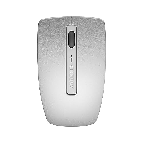 CHERRY Pack clavier & souris DW 8000 Sans fil Argent/Blanc