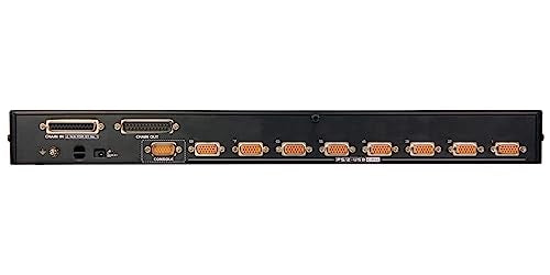 ATEN 8-Port PS/2-USB VGA KVM Switch with Daisy-Chain Port and USB Peripheral Support