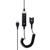 EPOS USB-ED CC 01 MS Adapter cable USB to easy disconnect for using Easy d. HS with PC Skype for business certified