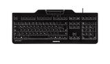 CHERRY Clavier (+cart puces) KC-1000 SC USB noir (FR)