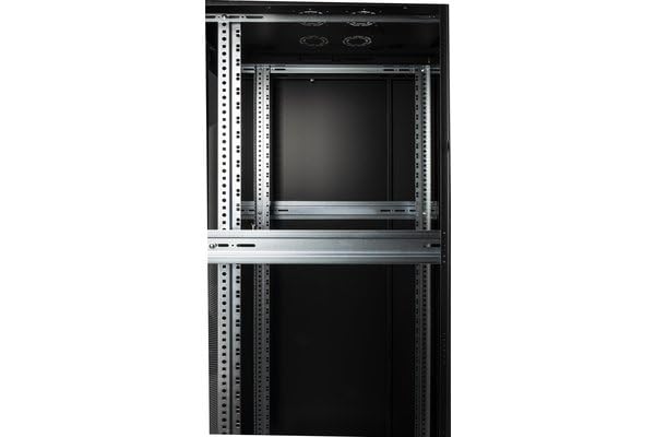 EKIVALAN Baie pro serveur BEPF 47U 800 x 1200, 2 ventil, 2 ventil (noir)