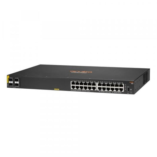 HPE Aruba 6100 Managed 24G 4SFP+ PoE+ 370W Switch