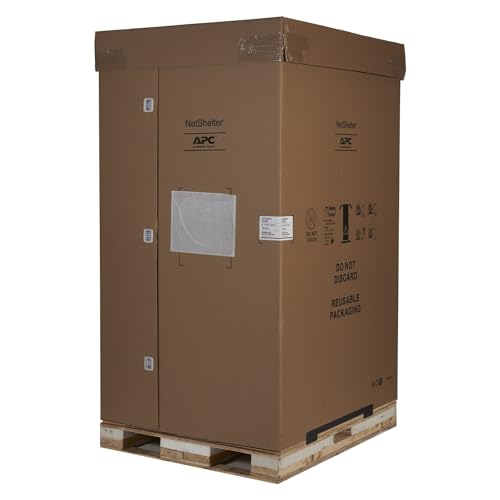 APC NetShelter SX 42U 750mm Wide x 1070mm Deep with Sides Black -2000 lbs. Shock Packaging