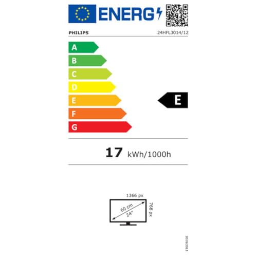 PHILIPS- Téléviseur professionnel 24   24HFL3014P/12