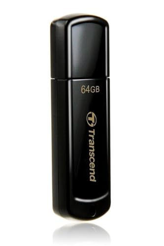 TRANSCEND Cle USB 2.0 JetFlash 350 - 64Go Noir