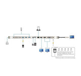 ATEN UH3237 Station multiports USB-C 13 en 1 Double affichage