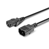LINDY 0.5m IEC C14 to IEC C13 Mains Cable