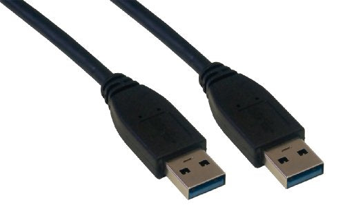 MCL Cordon USB 3.0 type A male / male - 2m Noir(P)