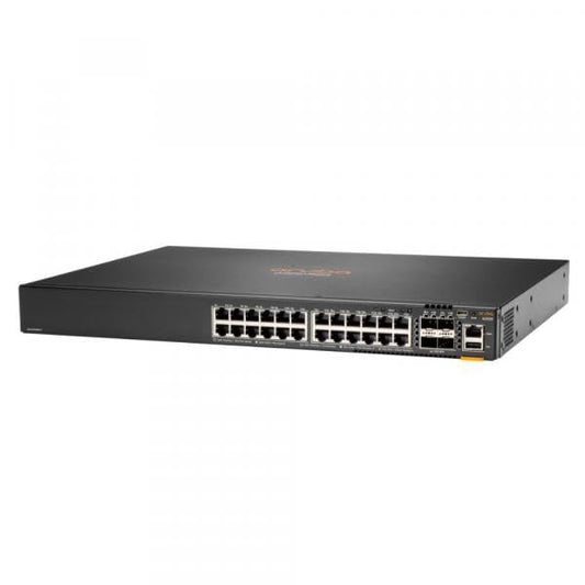 Aruba 6200F 24G 4SFP+ Géré L3 Gigabit Ethernet (10/100/1000) 1U Noir