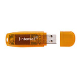 INTENSO Clé USB 2.0 Rainbow Line - 64 Go Orange