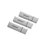 INTENSO Clé USB 2.0 Alu Line - 3 x16 Go Silver