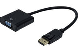 Convertisseur DisplayPort actif 1.2  vers VGA + audio stéréo