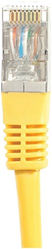 Cordon RJ45 catégorie 6 S/FTP jaune - 0,5 m