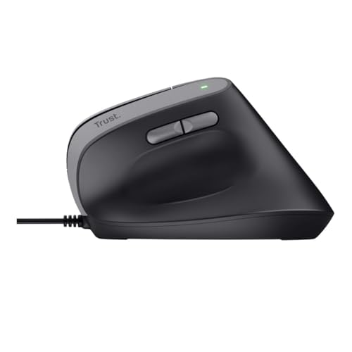 TRUST Souris egonomique BAYO II filaire - Noire